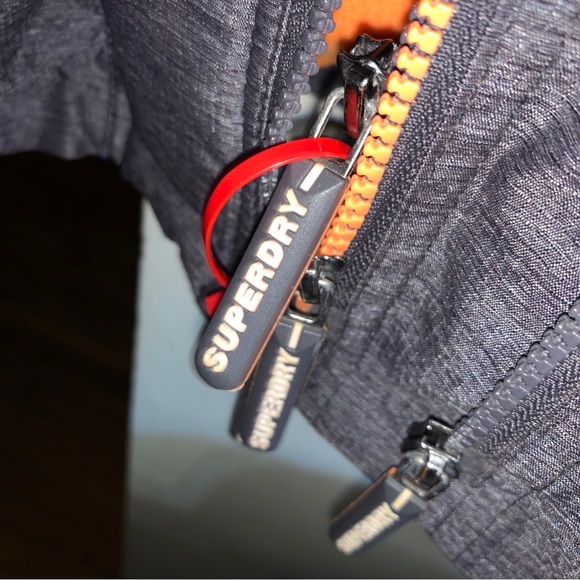 BRITISH DESIGNED JAPAN SPIRIT SUPERDRY WINDCHEATER  JACKET SIZE L PREOWNED - Picture 5 of 12